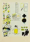 Gordon Crook, Untitled  - Abstract, screenprint, 5/10