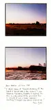 Fiona Clark, Dawn Solstice: 1987, two cibachrome colour photographs