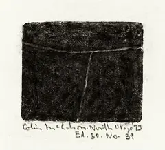 North Otago by Colin MCahon, lithograph, 39/50, offered Jun 2014