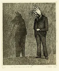 Bary Cleavin, For The Executive Suite #1, etching, 14/30