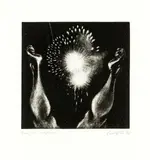 Rodney Fumpston, Sky Study V1, etching, 20/30