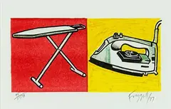 Untitled by Dick Frizzell, lithograph, 95/150, sold Jun 2014