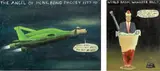 Matt Hunt, The Angel of Hong Kong Phooey and World Bank Wankers Hell!!, oil on board, diptych