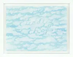 Lauren Winstone, Cuddle Chops, watercolour and oil on paper, 2004