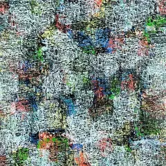 Matthew Dowman, Matrix, acrylic on board