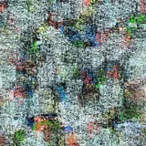 Matthew Dowman, Matrix, acrylic on board