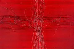 James Cousins, et al., acrylic on paper