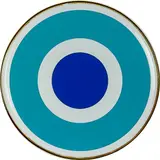 Julian Dashper, Untitled, vinyl on drumskin, 1996 – 1997