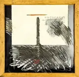 Ralph Hotere, Polaris – 1984, burnished steel, acrylic and paper in artist’s original frame