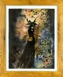 Jason Greig, The Whether Girl, monoprint