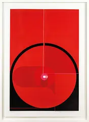 Animated Colours by Guy Ngan, screenprint, 37/50, sold Mar 2014