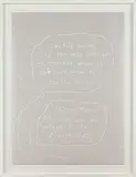 John Reynolds, Epistomadologies: Tactile, oil pastel on metallic paper