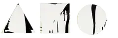 Sengai 4 by Max Gimblett, synthetic polymer paint on canvas, three panels, offered Mar 2014