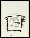 John Pule, Restless Spirit III, lithograph, 4/20