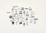 Peter Robinson, Untitled, silkscreen on linen