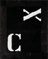 Leon van den Eijkel, Commandment X, laquer on MDF board