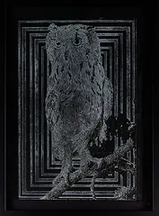 David Noonan, Untitled, aquatint etching on paper, 12/15