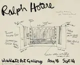 Ralph Hotere, Waikato Art Gallery, lithograph