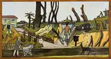 Nigel Brown, Drive Way Painting No. 19, oil on board