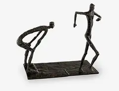 Surveying the Event by Paul Dibble, bronze, 1/3, offered Mar 2014