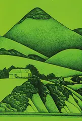 Robyn White, Untitled – Harbour Cone, lithograph, AP
