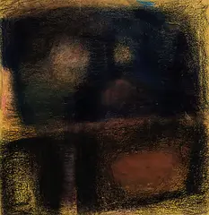 Jean Horsley, Midnight Serenade, oil pastel on card