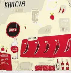 Rob Tucker, Kaitaia Fire, screenprint, 28/30