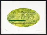 Gretchen Albrecht, Pounamu, lithograph, 76/100