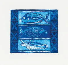 Sylvia Marsters, Out of the Blue, lithograph, 25/150