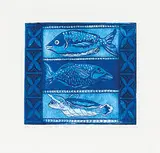 Sylvia Marsters, Out of the Blue, lithograph, 25/150