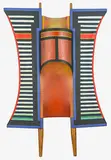 Edward Bullmore, Astroform No. 1B, acrylic, canvas and wood