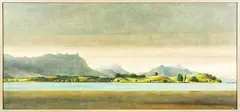Stanley Palmer, Parua – Motukiore, oil on linen