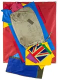 Donald Sinclair Driver, Bagged Flag, mixed media