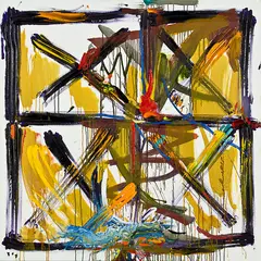 Untitled by Allen Maddox, oil on canvas, sold Nov 2013