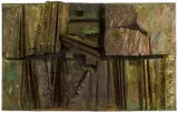 Donald Sinclair Driver, Small Brass, patinated copper and wood