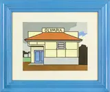 Robin White, Olympia, Maketu, silkscreen print, 19/35