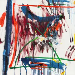 Angry Ape by Allen Maddox, oil on canvas, offered Oct 2013