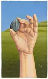 Mary McIntyre, Untitled – Hand and Stone