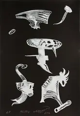 Proto 2 by Bill Hammond, lithograph, AP, offered Oct 2013