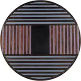 Ron Left, Tondo 5, acrylic on board