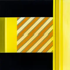 Anne Reithmaier, Colour Co-ordinated, acrylic and liquid glass on canvas