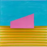 Anne Reithmaier, Untitled, acrylic and liquid glass on canvas