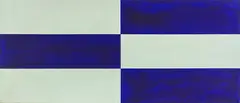Simon McIntyre, Split V, oil on canvas