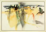 David Barker, Hong Kong Impressions, acrylic on canvas board