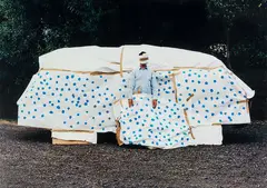 Richard Malloy, Self Portrait as a Sculpture, type C print