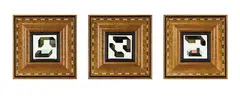 Untitled by Andrew McLeod, acrylic on canvas, triptych, sold Aug 2013