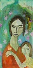 Star Gossage, Pepe Ma (Butterfly), oil on board