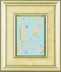 Untitled by Andrew McLeod, acrylic on canvas, offered Aug 2013