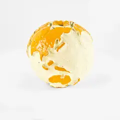 Glen Hayward, If the world were an orange it would be too small, acrylic and pine, 2004