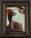 Leave Me Alone by Tony Fomison, oil on jute mounted to board, offered Aug 2013